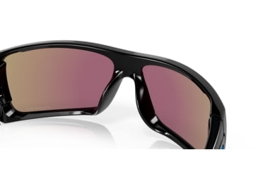 Image of Oakley OO9101 Batwolf Sunglasses, Polished Black Frame, Prizm Sapphire Lenses, 910158-27