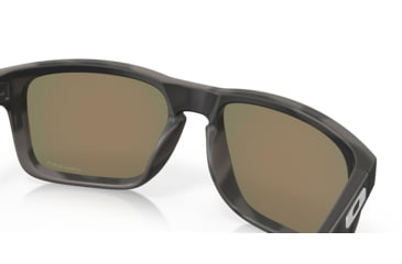 Image of Oakley OO9102 Holbrook Sunglasses, Black/Camo Frame, Prizm Ruby Lenses, OO9102-9102E9-55