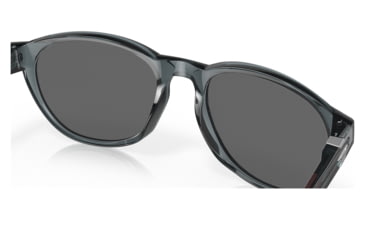 Image of Oakley OO9126 Reedmace Sunglasses - Mens, Crystal Black Frame, Prizm Black Polarized Lens, 54, OO9126-912606-54