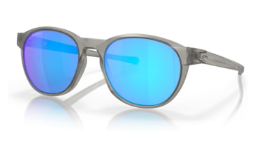 Image of Oakley OO9126 Reedmace Sunglasses - Men's, Matte Grey Ink Frame, Prizm Sapphire Lens, 54, OO9126-912603-54