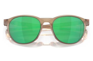 Image of Oakley OO9126 Reedmace Sunglasses - Mens, Matte Sepia Frame, Prizm Jade Polarized Lens, 54, OO9126-912605-54