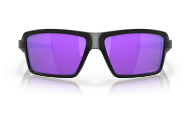Image of Oakley OO9129 Cables Sunglasses - Mens, Black Ink Frame, Prizm Violet Lens, 63, OO9129-912908-63
