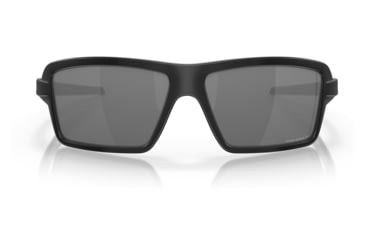 Image of Oakley OO9129 Cables Sunglasses - Mens, Matte Black Frame, Prizm Black Polarized Lens, 63, OO9129-912902-63