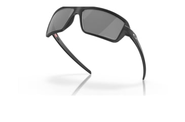 Image of Oakley OO9129 Cables Sunglasses - Mens, Matte Black Frame, Prizm Black Polarized Lens, 63, OO9129-912902-63