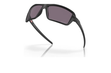Image of Oakley OO9129 Cables Sunglasses - Men's, Matte Black Frame, Prizm Grey Lens, 63, OO9129-912901-63