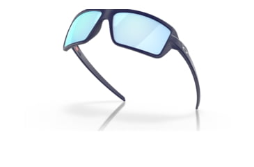 Image of Oakley OO9129 Cables Sunglasses - Men's, Matte Navy Frame, Prizm Deep Water Polarized Lens, 63, OO9129-912913-63