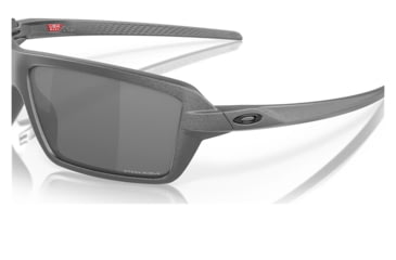 Image of Oakley OO9129 Cables Sunglasses - Mens, Steel Frame, Prizm Black Lens, 63, OO9129-912903-63