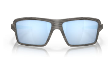 Image of Oakley OO9129 Cables Sunglasses - Mens, Woodgrain Frame, Prizm Deep Water Polarized Lens, 63, OO9129-912906-63