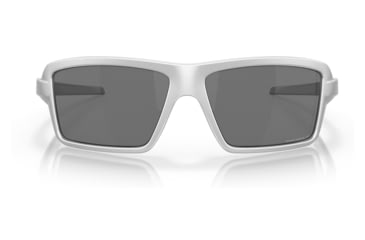 Image of Oakley OO9129 Cables Sunglasses - Mens, X-Silver Frame, Prizm Black Polarized Lens, 63, OO9129-912912-63