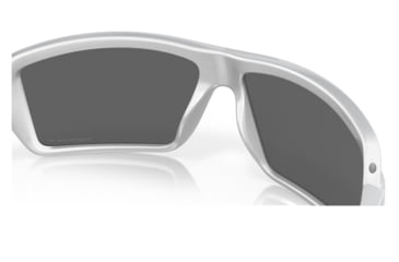 Image of Oakley OO9129 Cables Sunglasses - Mens, X-Silver Frame, Prizm Black Polarized Lens, 63, OO9129-912912-63