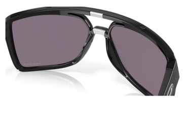 Image of Oakley OO9147 Castel Sunglasses - Mens, Black Ink Frame, Prizm Grey Lens, 63, OO9147-914701-63