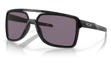 Image of Oakley OO9147 Castel Sunglasses - Men's, Black Ink Frame, Prizm Grey Lens, 63, OO9147-914701-63