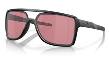 Image of Oakley OO9147 Castel Sunglasses - Mens, Matte Black Frame, Prizm Dark Golf Lens, 63, OO9147-914708-63
