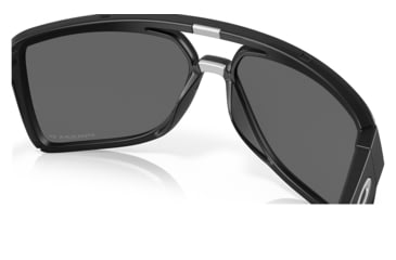 Image of Oakley OO9147 Castel Sunglasses - Mens, Matte Black Ink Frame, Prizm Black Polarized Lens, 63, OO9147-914702-63
