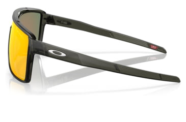 Image of Oakley OO9147 Castel Sunglasses - Mens, Matte Grey Smoke Frame, Prizm Ruby Lens, 63, OO9147-914705-63