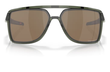 Image of Oakley OO9147 Castel Sunglasses - Mens, Olive Ink Frame, Prizm Tungsten Polarized Lens, 63, OO9147-914704-63