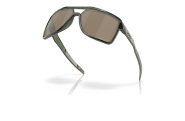 Image of Oakley OO9147 Castel Sunglasses - Men's, Olive Ink Frame, Prizm Tungsten Polarized Lens, 63, OO9147-914704-63