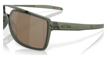 Image of Oakley OO9147 Castel Sunglasses - Mens, Olive Ink Frame, Prizm Tungsten Polarized Lens, 63, OO9147-914704-63