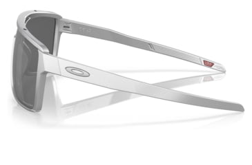 Image of Oakley OO9147 Castel Sunglasses - Mens, X Silver Frame, Prizm Black Lens, 63, OO9147-914707-63