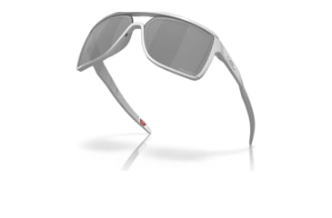 Image of Oakley OO9147 Castel Sunglasses - Mens, X Silver Frame, Prizm Black Lens, 63, OO9147-914707-63