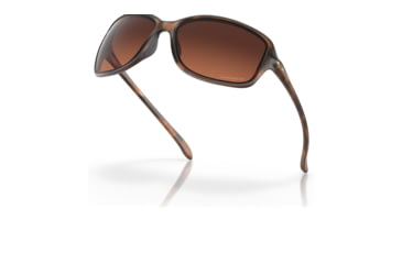 Image of Oakley OO9301 Cohort Sunglasses - Womens, Matte Brown Tortoise Frame, Prizm Brown Gradient Lens, Polarized, 61, OO9301-930112-61