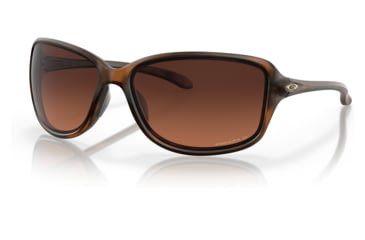 Image of Oakley OO9301 Cohort Sunglasses - Women's, Matte Brown Tortoise Frame, Prizm Brown Gradient Lens, Polarized, 61, OO9301-930112-61