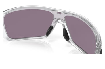 Image of Oakley OO9307 Turbine Rotor Sunglasses - Men's, Polished Clear Frame, Prizm Grey Lens, 32, OO9307-930727-32