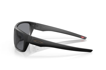 Image of Oakley OO9367 Drop Point Sunglasses, Matte Black Frame, Grey Lenses, 936701-60