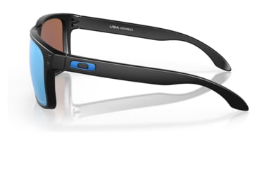 Image of Oakley OO9417 Holbrook XL Sunglasses - Mens, Matte Black Frame, Prizm Deep Water Polarized Lens, 59, OO9417-941725-59