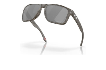 Image of Oakley OO9417 Holbrook XL Sunglasses - Mens, Woodgrain Frame, Prizm Black Polarized Lens, 59, OO9417-941734-59