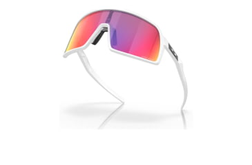 Image of Oakley OO9462 Sutro S Sunglasses, Matte White Frame, Prizm Road Lens, 28, OO9462-946205-28