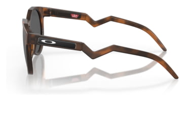 Image of Oakley OO9464A HSTN A Sunglasses - Mens, Matte Brown Tortoise Frame, Prizm Black Polarized Lens, Asian Fit, 52, OO9464A-946405-52