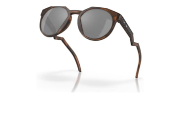Image of Oakley OO9464A HSTN A Sunglasses - Mens, Matte Brown Tortoise Frame, Prizm Black Polarized Lens, Asian Fit, 52, OO9464A-946405-52
