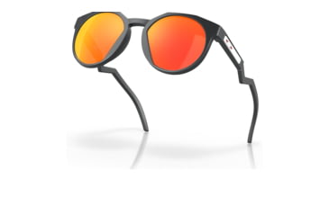 Image of Oakley OO9464A HSTN A Sunglasses - Mens, Matte Carbon Frame, Prizm Ruby Lens, Asian Fit, 52, OO9464A-946403-52