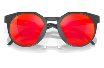 Image of Oakley OO9464A HSTN A Sunglasses - Mens, Matte Carbon Frame, Prizm Ruby Lens, Asian Fit, 52, OO9464A-946403-52