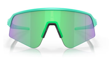 Image of Oakley OO9465 Sutro Lite Sweep Sunglasses - Mens, Matte Celeste Frame, Prizm Road Jade Lens, 39, OO9465-946511-39