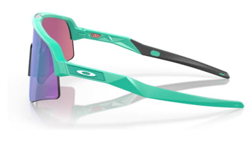 Image of Oakley OO9465 Sutro Lite Sweep Sunglasses - Mens, Matte Celeste Frame, Prizm Road Jade Lens, 39, OO9465-946511-39