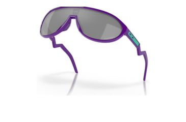 Image of Oakley OO9467A CMDN A Sunglasses - Men's, Electric Purple Frame, Prizm Black Lens, Asian Fit, 33, OO9467A-946704-33
