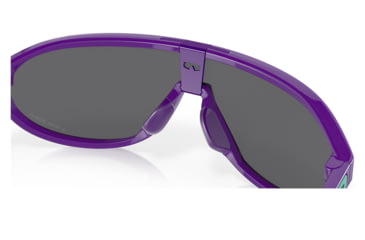 Image of Oakley OO9467A CMDN A Sunglasses - Mens, Electric Purple Frame, Prizm Black Lens, Asian Fit, 33, OO9467A-946704-33