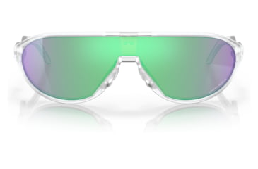 Image of Oakley OO9467A CMDN A Sunglasses - Men's, Matte Clear Frame, Prizm Road Jade Lens, Asian Fit, 33, OO9467A-946703-33