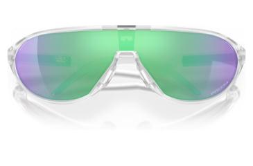 Image of Oakley OO9467A CMDN A Sunglasses - Mens, Matte Clear Frame, Prizm Road Jade Lens, Asian Fit, 33, OO9467A-946703-33