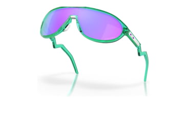Image of Oakley OO9467A CMDN A Sunglasses - Mens, Translucent Celeste Frame, Prizm Violet Lens, Asian Fit, 33, OO9467A-946705-33