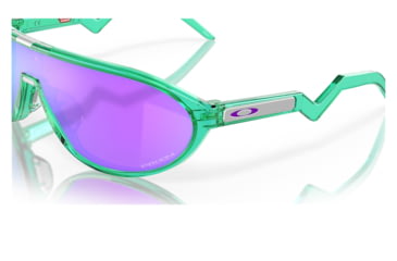 Image of Oakley OO9467A CMDN A Sunglasses - Mens, Translucent Celeste Frame, Prizm Violet Lens, Asian Fit, 33, OO9467A-946705-33