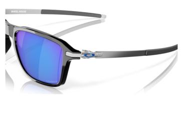 Image of Oakley OO9469 Wheel House Sunglasses - Mens, Polished Black Frame, Prizm Sapphire Polarized Lens, 54, OO9469-946907-54
