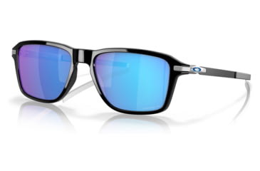 Image of Oakley OO9469 Wheel House Sunglasses - Men's, Polished Black Frame, Prizm Sapphire Polarized Lens, 54, OO9469-946907-54