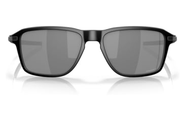 Image of Oakley OO9469 Wheel House Sunglasses - Mens, Satin Black Frame w/White Logo, Prizm Black Lens, 54, OO9469-946906-54