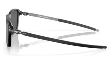 Image of Oakley OO9469 Wheel House Sunglasses - Mens, Satin Black Frame w/White Logo, Prizm Black Lens, 54, OO9469-946906-54