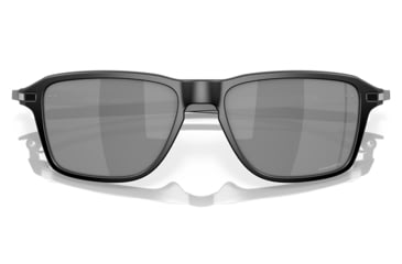 Image of Oakley OO9469 Wheel House Sunglasses - Mens, Satin Black Frame w/White Logo, Prizm Black Lens, 54, OO9469-946906-54