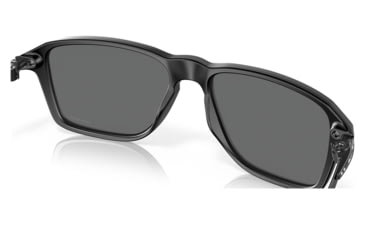 Image of Oakley OO9469 Wheel House Sunglasses - Men's, Satin Black Frame w/White Logo, Prizm Black Lens, 54, OO9469-946906-54