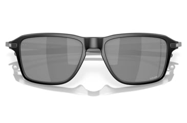 Image of Oakley OO9469 Wheel House Sunglasses - Mens, Satin Black Frame w/Yellow Logo, Prizm Black Lens, 54, OO9469-946908-54